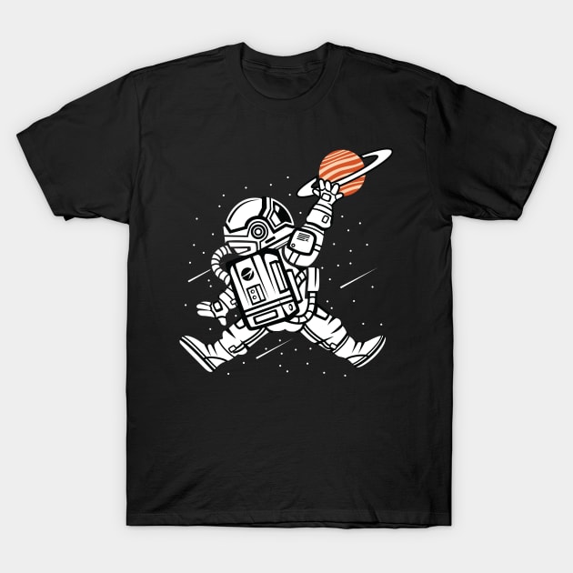 Space dunk T-Shirt by ReignGFX